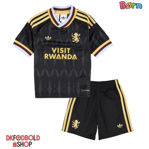 Aston Villa Alejandro Garnacho #17 Udebanesæt Børn 2026-27 Kort ærmer (+ korte bukser)